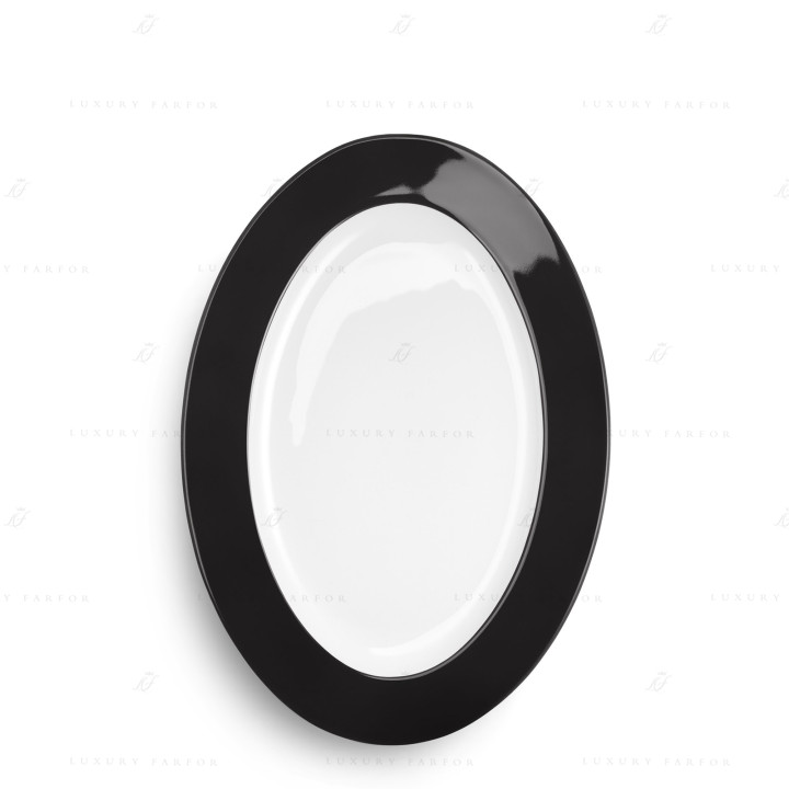 Блюдо овальное 33см коллекции Solid Color 