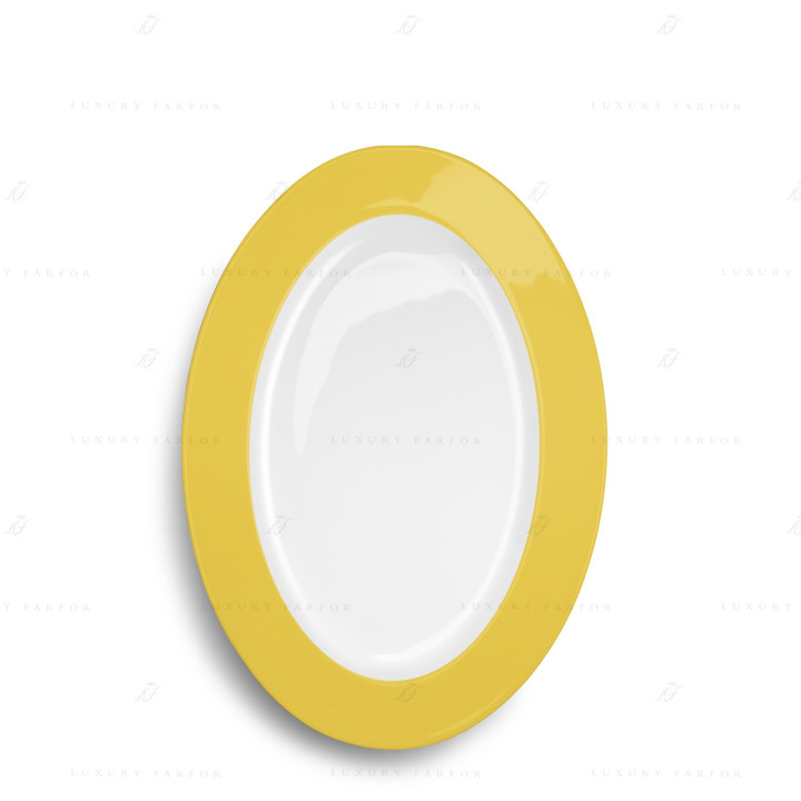 Блюдо овальное 33см коллекции Solid Color 