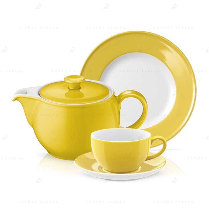 Коллекция Solid Color Sonnengelb бренда Dibbern