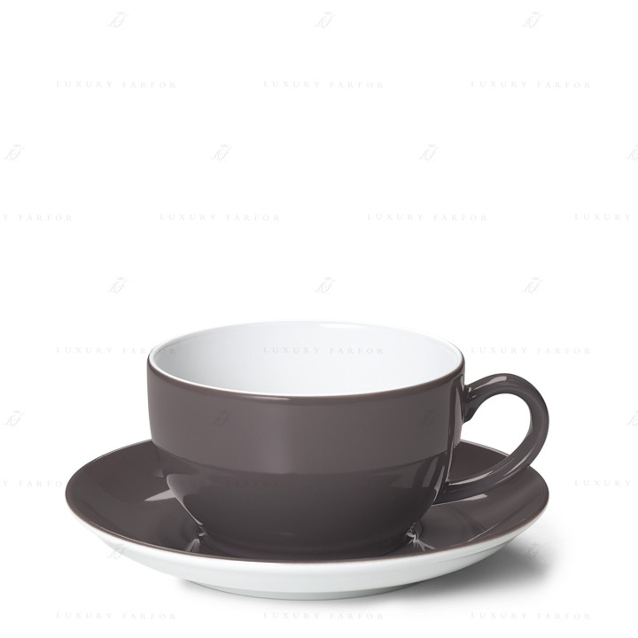Чашка кофейная с блюдцем 0,25л коллекции Solid Color 