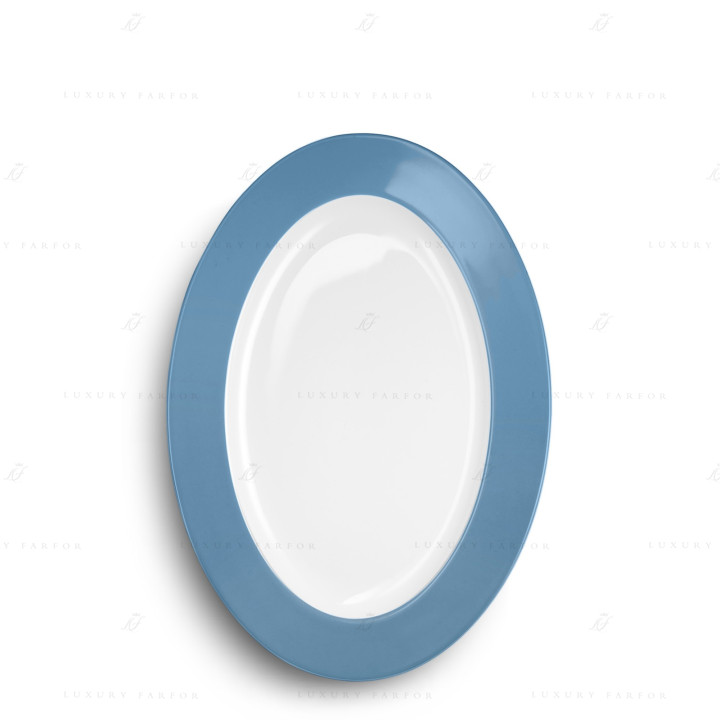 Блюдо овальное 33см коллекции Solid Color 