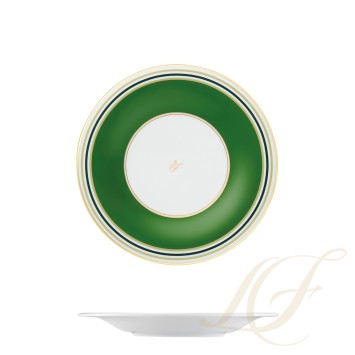 Тарелка десертная 18см коллекции Fluen Heritage Green бренда Fürstenberg