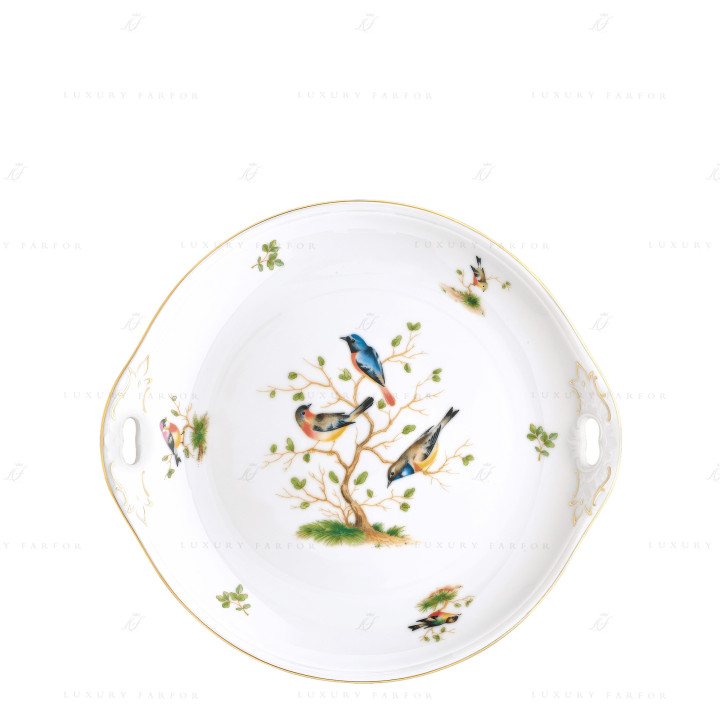 Блюдо для пирога круглое 28см коллекции Alt Fürstenberg Bandolino бренда Fürstenberg