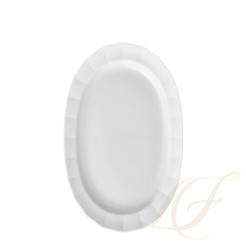 Блюдо овальное 33,5см коллекции Grecque Satiniert бренда Fürstenberg