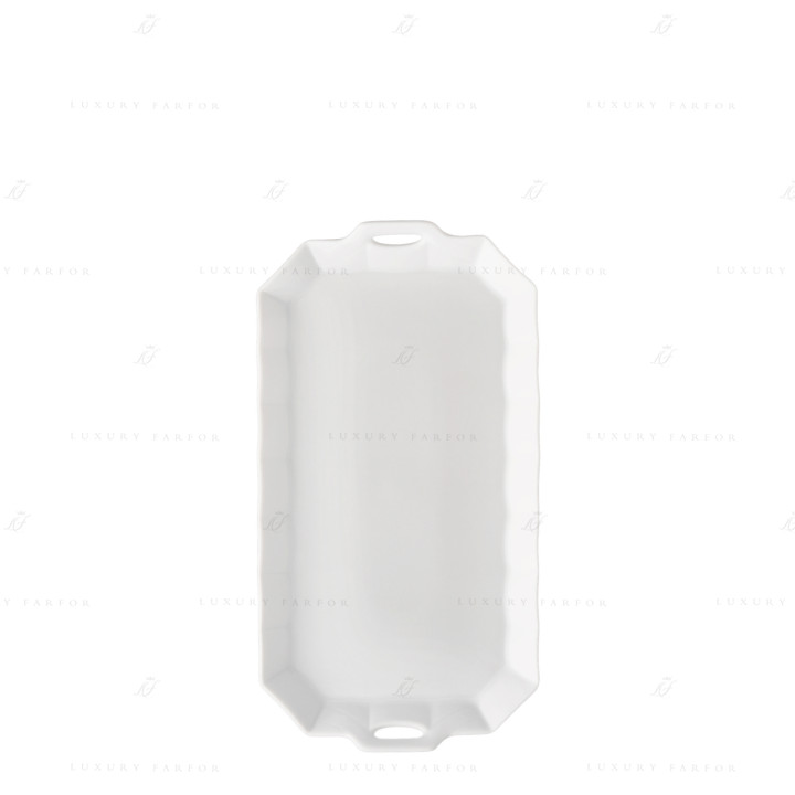 Поднос для молочника / сахарницы 25см коллекции Grecque Satiniert бренда Fürstenberg