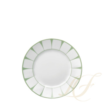 Тарелка закусочная 19см коллекции Grecque Vert Menthe бренда Fürstenberg