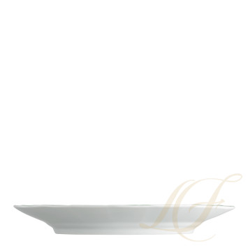 Тарелка главная 24см коллекции Grecque Vert Menthe бренда Fürstenberg