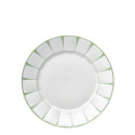 Тарелка главная 27см коллекции Grecque Vert Menthe бренда Fürstenberg