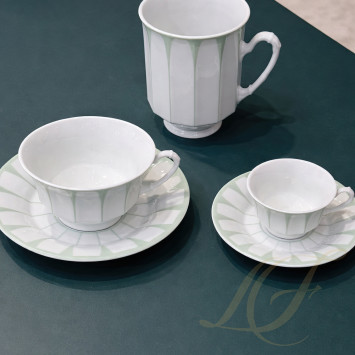 Кружка 0,35л коллекции Grecque Vert Menthe бренда Fürstenberg