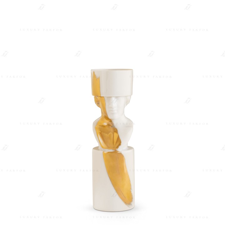 Подсвечник 22,8см коллекции Il Letterato Gold 