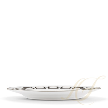 Тарелка главная 28см коллекции Catene Nero бренда Richard Ginori