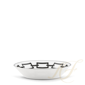 Блюдце для чашки чайной 13,3см коллекции Catene Nero бренда Richard Ginori