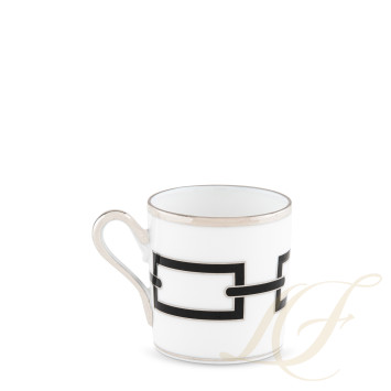 Чашка эспрессо 0,08л коллекции Catene Nero бренда Richard Ginori