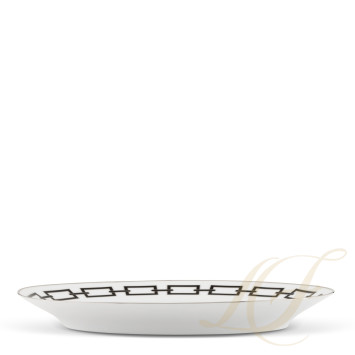 Блюдо овальное 40,8см коллекции Catene Nero бренда Richard Ginori