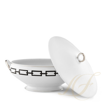 Супница 4л коллекции Catene Nero бренда Richard Ginori