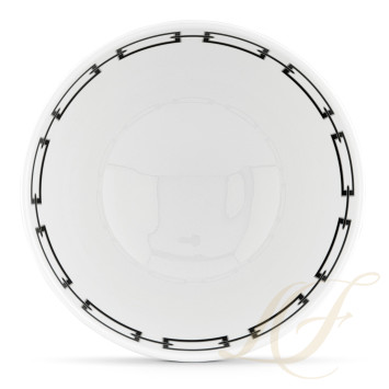 Чаша 21,5см коллекции Catene Nero бренда Richard Ginori