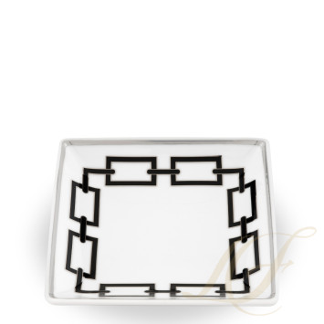 Чаша квадратная 13,5см коллекции Catene Nero бренда Richard Ginori