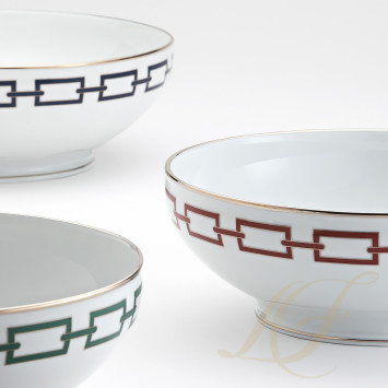 Салатник 26,5см коллекции Catene Scarlatto бренда Richard Ginori