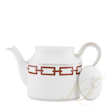 Чайник 0,9л коллекции Catene Scarlatto бренда Richard Ginori