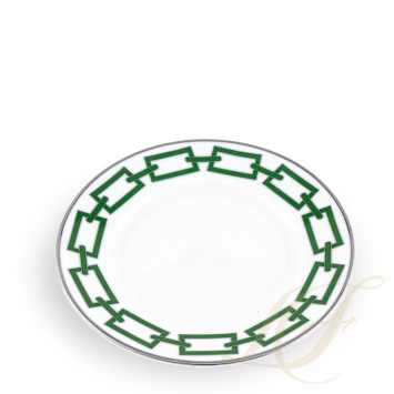 Тарелка десертная 16см коллекции Catene Smeraldo бренда Richard Ginori