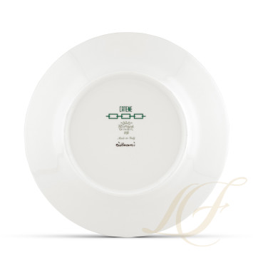 Тарелка закусочная 22см коллекции Catene Smeraldo бренда Richard Ginori