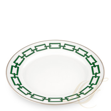 Тарелка главная 28см коллекции Catene Smeraldo бренда Richard Ginori