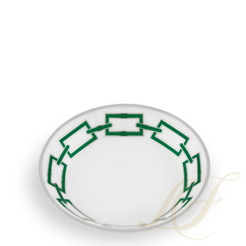 Блюдце для чашки чайной 13,3см коллекции Catene Smeraldo бренда Richard Ginori