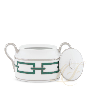 Сахарница 8см коллекции Catene Smeraldo бренда Richard Ginori