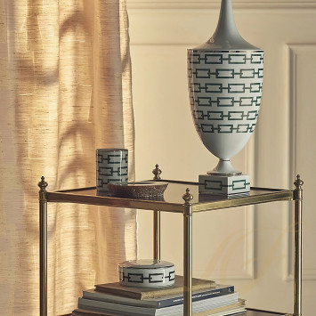 Шкатулка 13,2см коллекции Catene Smeraldo бренда Richard Ginori