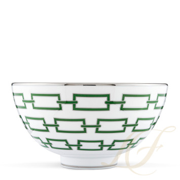 Чаша 21,5см коллекции Catene Smeraldo бренда Richard Ginori