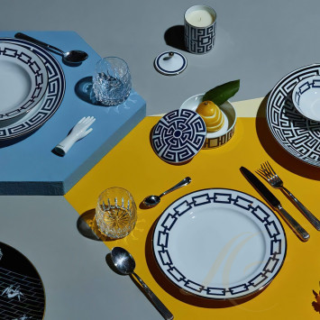 Тарелка закусочная 22см коллекции Catene Zaffiro бренда Richard Ginori