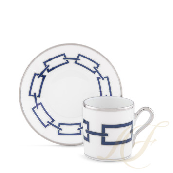 Чашка эспрессо 0,08л коллекции Catene Zaffiro бренда Richard Ginori