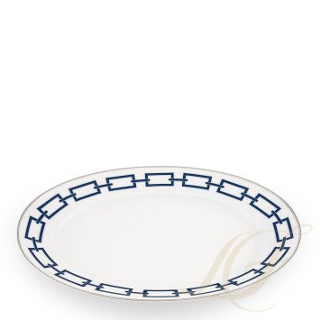 Блюдо овальное 40,8см коллекции Catene Zaffiro бренда Richard Ginori