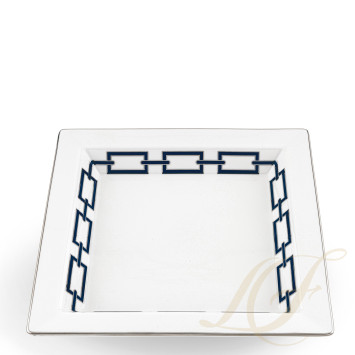 Чаша квадратная 24,5см коллекции Catene Zaffiro бренда Richard Ginori