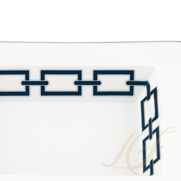 Чаша прямоугольная 19х15,5см коллекции Catene Zaffiro бренда Richard Ginori