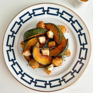 Тарелка подстановочная 31см коллекции Catene Zaffiro бренда Richard Ginori