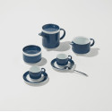 Кофейный сервиз на 6 персон, 15 предметов коллекции Colonna Blue Limited Re-edition бренда Richard Ginori
