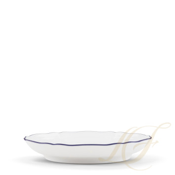 Блюдце для чашки кофейной 13,5см коллекции Corona Blue Cobalto бренда Richard Ginori