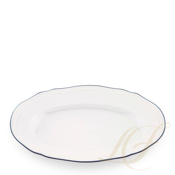 Блюдо для гарнира 22,5см коллекции Corona Blue Cobalto бренда Richard Ginori