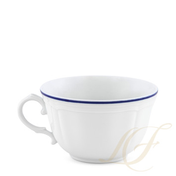 Чашка чайная 0,22л коллекции Corona Blue Cobalto бренда Richard Ginori