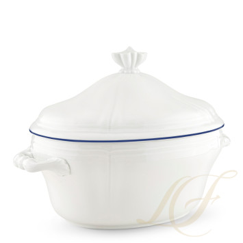 Супница 3,85л коллекции Corona Blue Cobalto бренда Richard Ginori