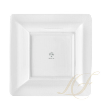 Чаша квадратная 18см коллекции Corona Monogram Blue Cobalto бренда Richard Ginori