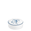 Шкатулка 13,2см коллекции Corona Monogram Blue Cobalto бренда Richard Ginori