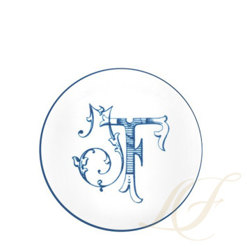 Шкатулка 13,2см коллекции Corona Monogram Blue Cobalto бренда Richard Ginori