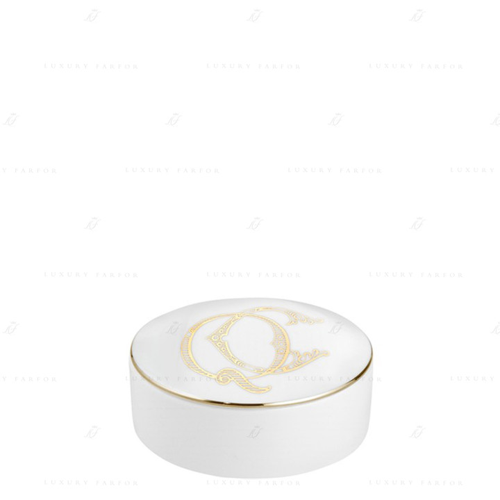 Шкатулка 13,2см коллекции Corona Monogram Oro Brillante бренда Richard Ginori