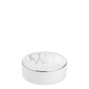 Шкатулка 13,2см коллекции Corona Monogram Platino бренда Richard Ginori