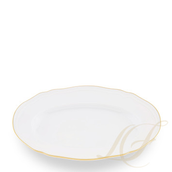 Блюдо для гарнира 22,5см коллекции Corona Oro Brillante бренда Richard Ginori