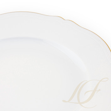 Тарелка 31см коллекции Corona Oro Brillante бренда Richard Ginori