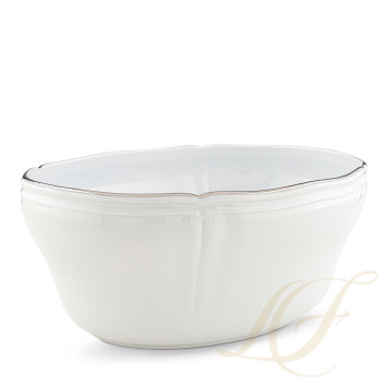 Салатник 22,5см коллекции Corona Platino бренда Richard Ginori