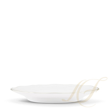 Тарелка десертная 17см коллекции Corona Platino бренда Richard Ginori